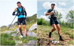Θοδωρής Ζιάκκας και ΣτέλιοςΠετρούτσος νικητές στα 107Κ &amp; 65Κ του Ohrid Ultra-Trail®!